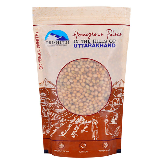 Himalayan Unpolished White Soyabean Round (500g)