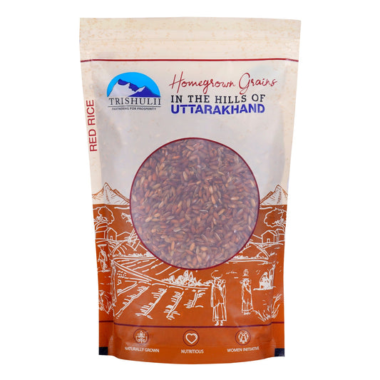 Himalayan Unpolised Red Rice (500g)